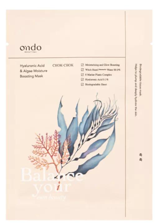Ondo Beauty 36.5 Hyaluronic Acid & Algae Moisture Boosting Mask 1 Stk