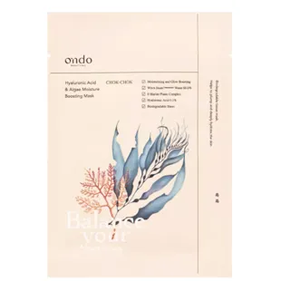 Ondo Beauty 36.5 Hyaluronic Acid & Algae Moisture Boosting Mask 1 pc