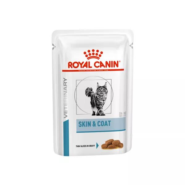 Royal Canin Veterinary Chat Skin & Coat 12 Sachets
