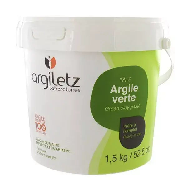 Argiletz Arcilla Verde Lista para Usar 1,5kg