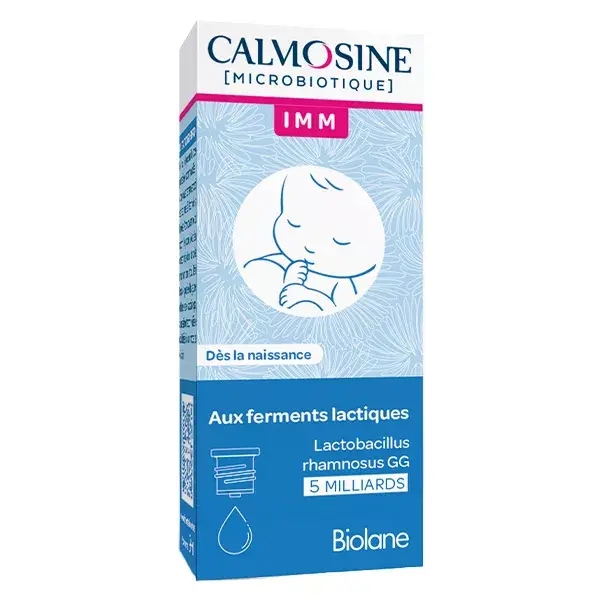 Calmosine Microbiotique IMM Défenses Naturelles Bébé Compte-Gouttes 9ml