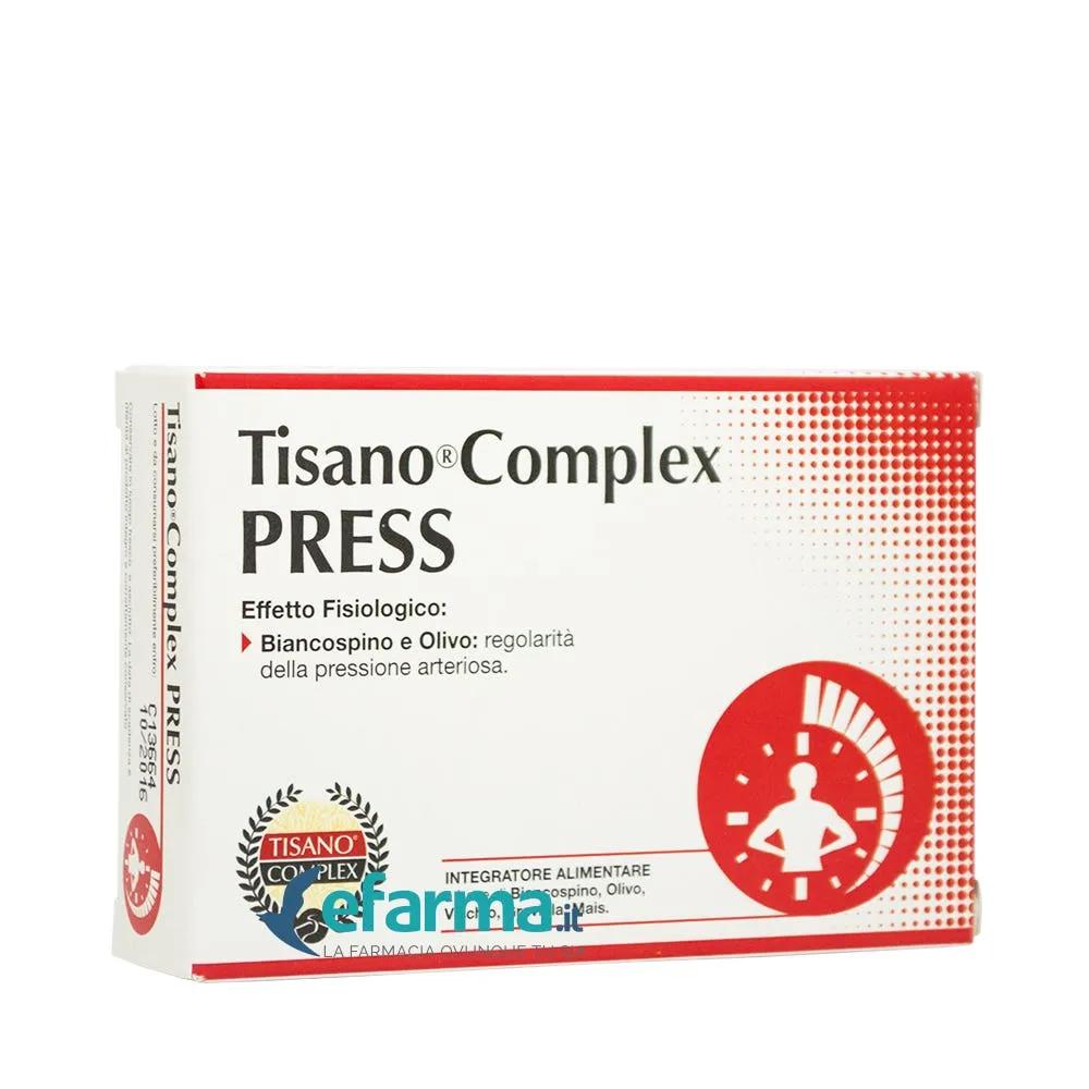 Tisanoreica Tisano Complex Press Integratore Pressione Arteriosa 30 Compresse