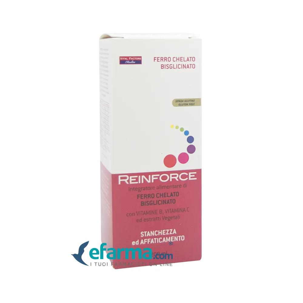 Farmaderbe Reinforce Ferro Chelato Integratore 200 ml