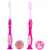 Chicco Escova de dentes 3-6 Anos Rosa