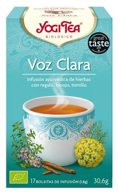 Yogi Tea Voz Clara 17 Bolsitas