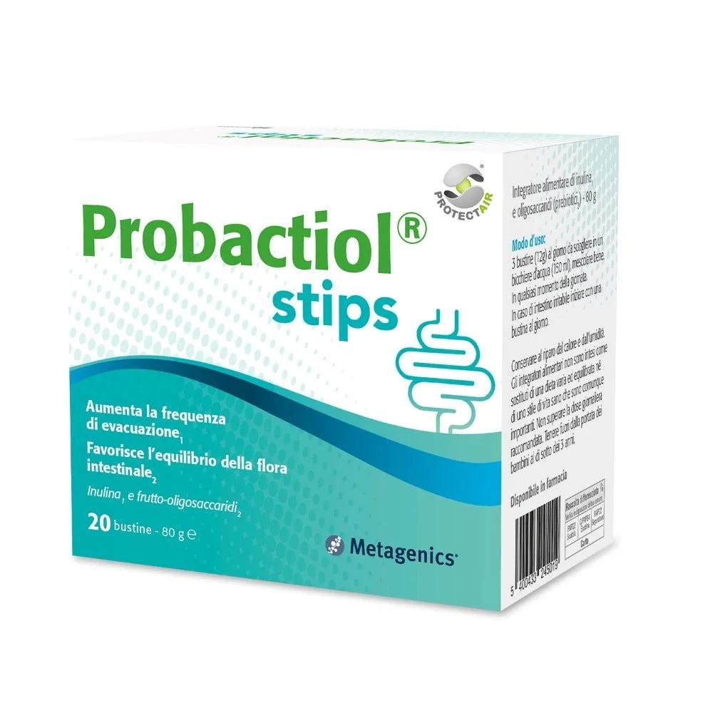 Probactiol Stips Integratore Transito Intestinale 20 Bustine