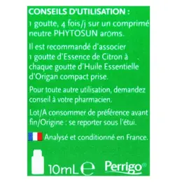 Phytosun Arôms Huile Essentielle Origan Compact Bio 10ml