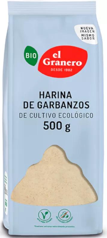 El Granero Integral Harina de Garbanzos BIO 500 gr
