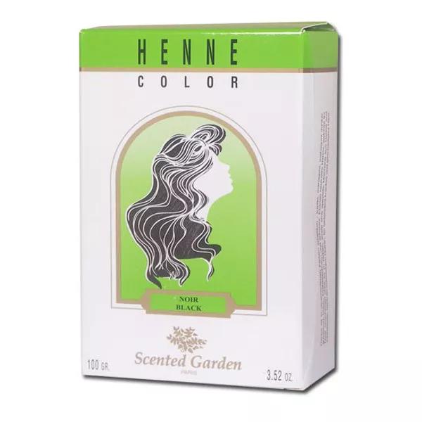 Henna Color perfumado jardín de henna negro 100g