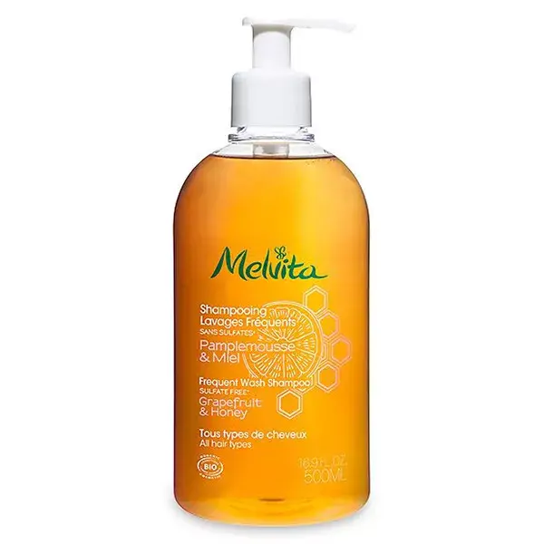Melvita Capillaire Expert Shampoing Lavages Fréquents Bio 500ml