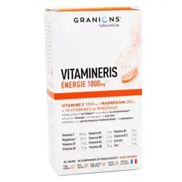 Granions Vitamineris Énergie 1000mg 30 comprimés effervescents