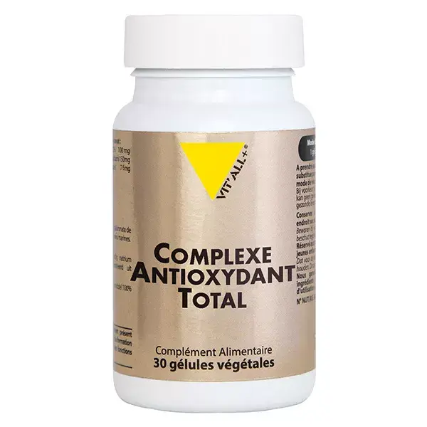Vit'all+ COMPLEXE ANTI-OXYDANT TOTAL 30 gélules végétales
