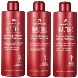 Iraltone Champú Fortificante 3x400 ml