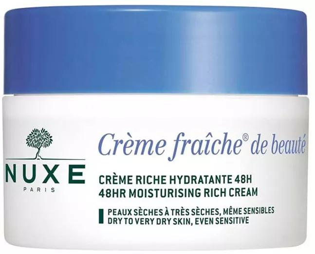 Reichhaltige Creme für trockene Haut Creme Fraiche de Beaute Nuxe 50ml
