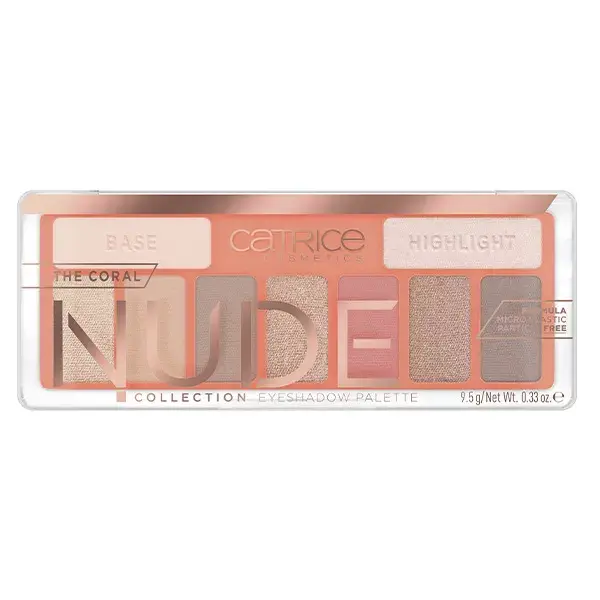 Catrice Yeux The Coral Nude Collection Palette Fards à Paupières N°010 Peach Passion 9,5g