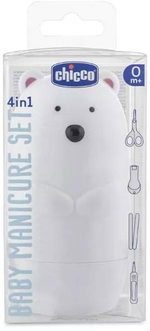 Chicco Polar Bear Travel Manicure Set