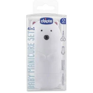 Chicco Polar Bear Travel Manicure Set