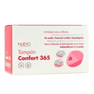 Hypoallergenic Comfort Tampon 365 Value 3uts