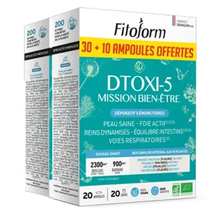 Fitoform Dépuratif Bio 30 fialette + 10 Gratis 