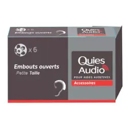 Quies Embouts Petite Taille Assistant d'écoute 6 unités