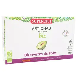 Superdiet Artichaut Bio 20 ampoules