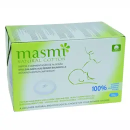 Masmi Coussinets d'Allaitement Coton Bio 30 unités