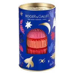 Roger & Gallet Coffret 3 Savons Bienfaisants 100G Fleur De Figuier, Gingembre, Rose