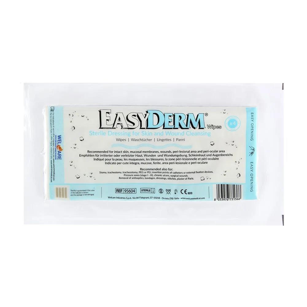 EasyDerm Panni Sterili Pre-imbibiti 4pz