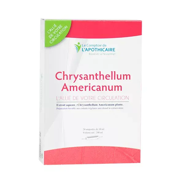 Le Comptoir de l'Apothicaire Chrysanthellum America 20 ampollas 