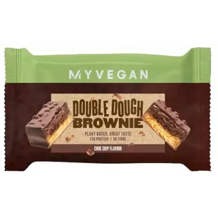 Myvegan Double Dough Brownie Chocolate Chip 60 gr