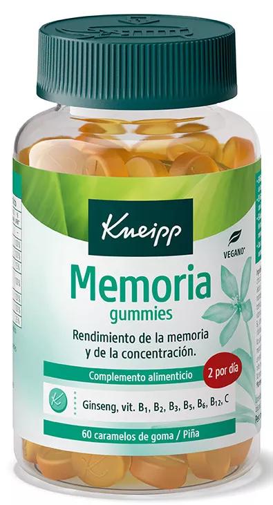 Kneipp Gummies Memoria 60 uds