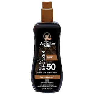Australian Gold Sun Gel Spray SPF50 with Bronzer 237 ml