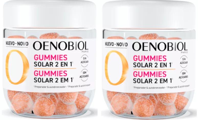 Oenobiol Solaire 2en1 2x60 Gummies