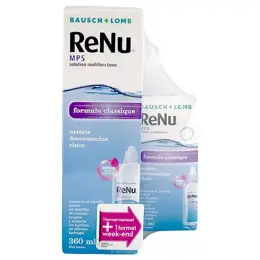 Bausch & Lomb Renu MPS Solution Multifonctions Formule Classique 360ml + 60ml