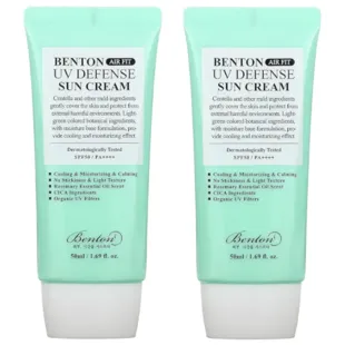 Benton Air Fit UV-Schutz Sonnencreme (LSF50 PA++++) 2x50 ml