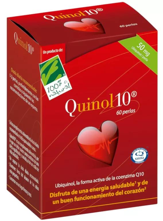 100% Natural Quinol10 50mg 60 Pérolas