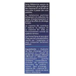 SID Nutrition Santé Tonique Spray Mélatonine 20ml