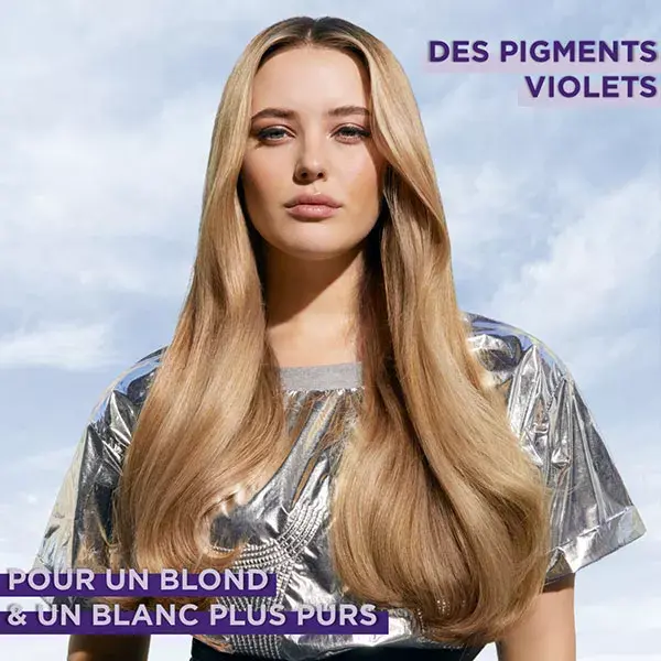 L'Oréal Elsève Color-Vive Maschera Viola Districante Anti-Ingiallimento 150ml