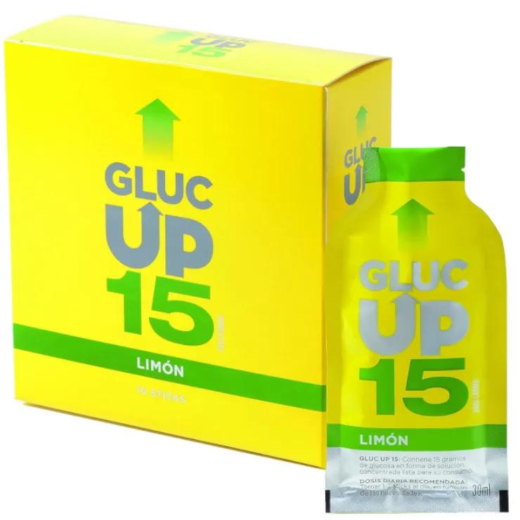 Gluc Up 15 Lemon 10 Sticks