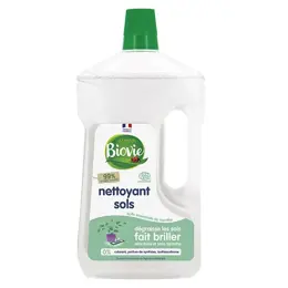 Biovie Entretien Multi-Usages Nettoyant Sols Huile Essentielle de Menthe 1L