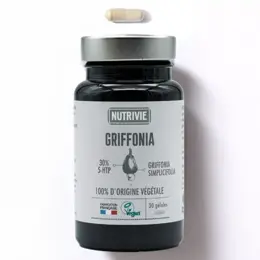 Nutrivie Griffonia Stardardisé 30% 5-HTP Vegan 30 gélules