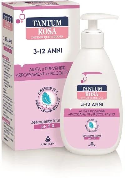 Tantum Rosa 3-12 anni pH 5 Detergente Intimo 200 ml