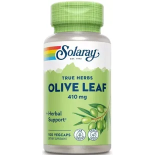 Solaray Olive Leaf 410 Mg 100 Vegcaps