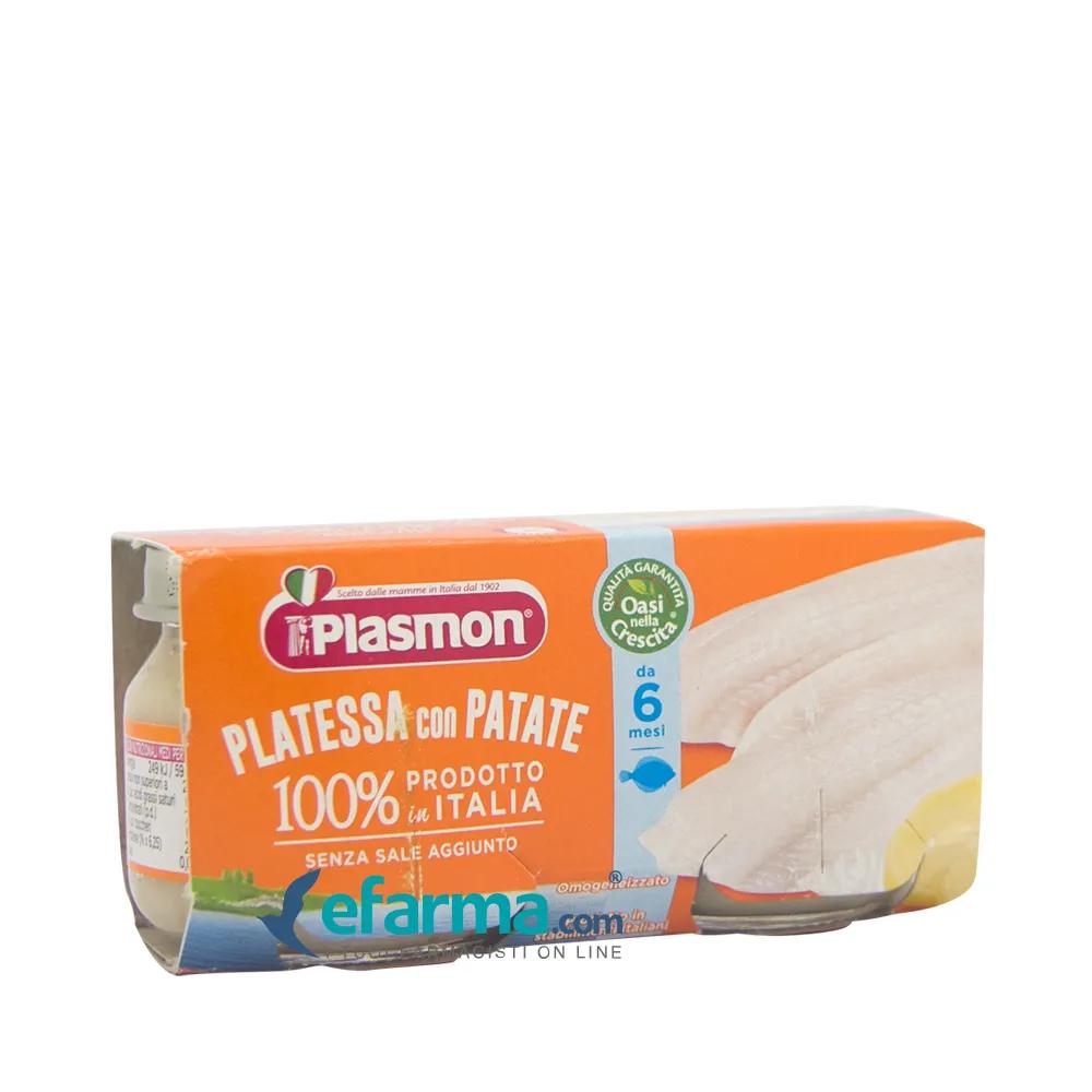 Plasmon Omogenizzato Platessa 2 Vasetti da 80 g