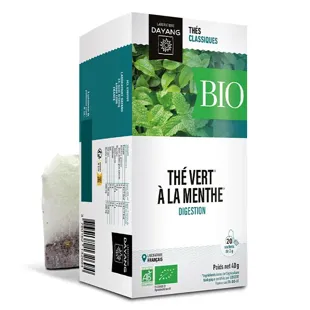 Dayang Thé Verde alla Menta Bio 20 bustine