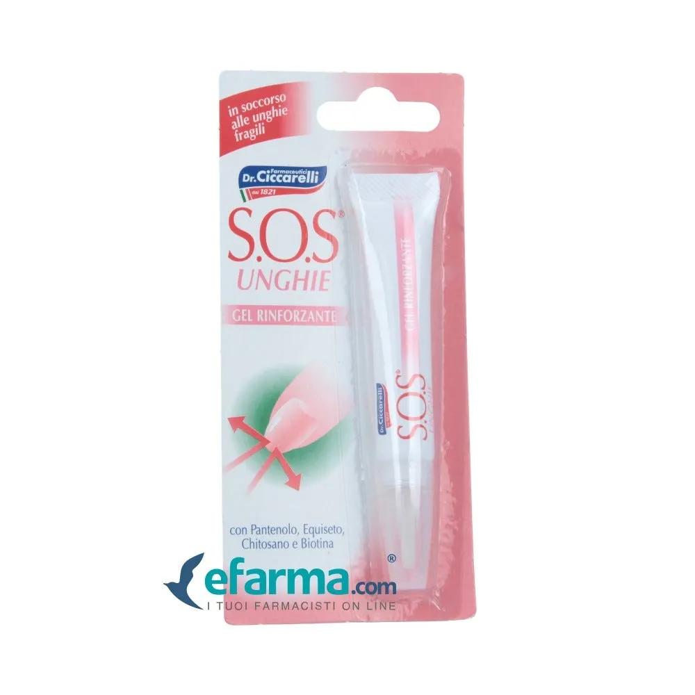 SOS Unghie Gel Rinforzante Unghie Fragili 10 ml