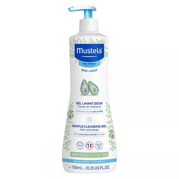 Mustela Bain & Toilette Gel Limpiador Suave Cuerpo y Cabello 750ml
