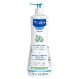 Mustela Bain & Toilette Gel Lavant Doux Corps et Cheveux 750ml