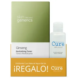 Skin Generics Ginseng Toner 250 ml + Peeling-Gel