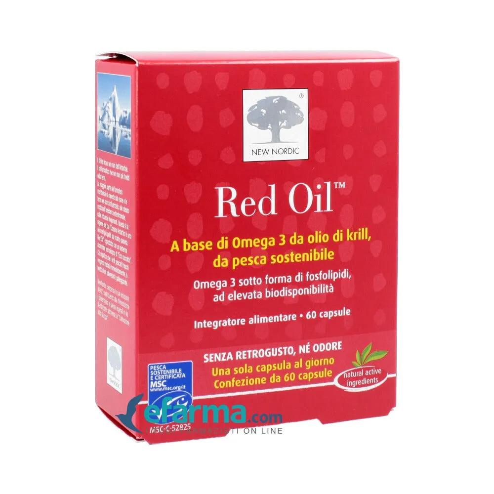 Red Oil Integratore Olio di Krill 60 Capsule